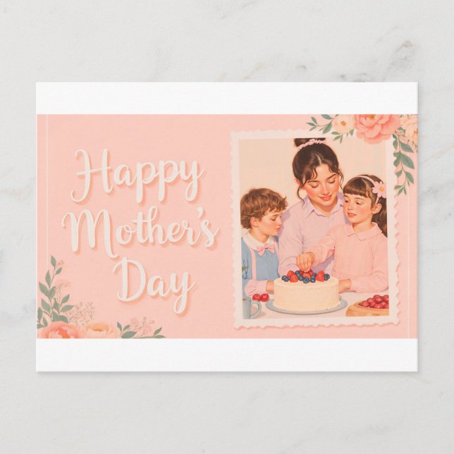 Postal Feliz Día de la Madre (Anverso)
