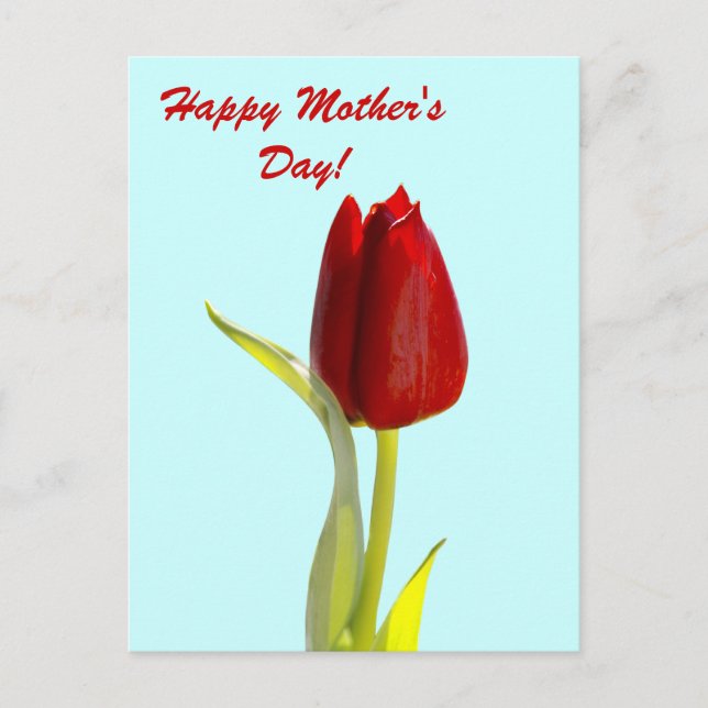 Postal Feliz Día de la Madre (Anverso)