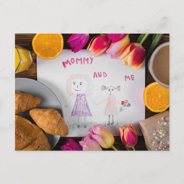 Postal Feliz Día de la Madre (Anverso)