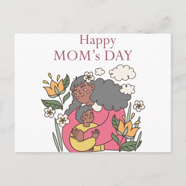 Postal Feliz Día de la Madre (Anverso)