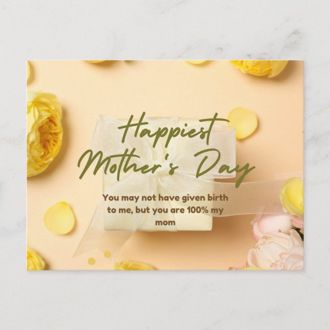 Postal Feliz Día de la Madre (Anverso)