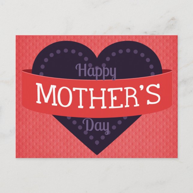 Postal Feliz día de la madre (Anverso)
