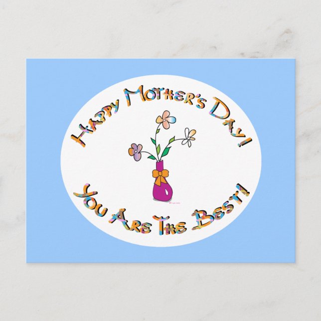 Postal Feliz Día de la Madre (Anverso)