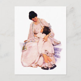 Postal Feliz Día de la Madre Arte Vintage