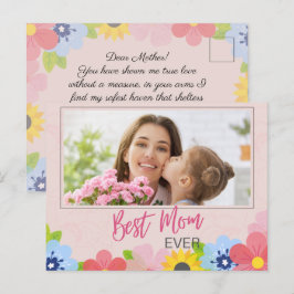 Postal Feliz Día de la Madre, mejor mamá de todos