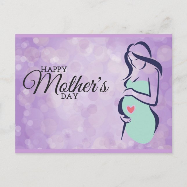 Postal Feliz Día de la Madre - no es una condición preexi (Anverso)