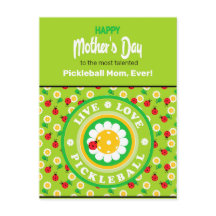 Feliz Día de la Madre para la Madre del Pickleball