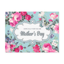 Feliz Día de la Madre. Pintura antigua de Rosa