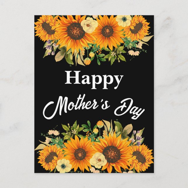POSTAL FELIZ DÍA DE LA MADRE REGALO MAMÁ (Anverso)