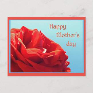 Postal Feliz día de la madre - rosa rosado