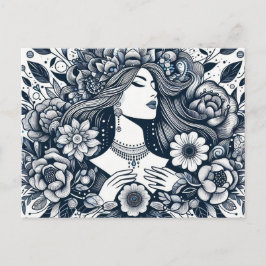 Postal Feliz Día de la Mujer honrando a las mujeres en to