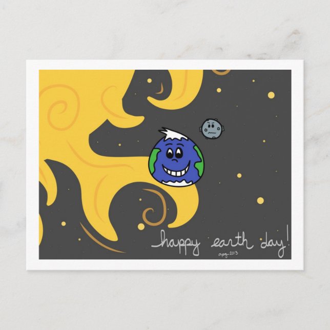 Postal Feliz Día de la Tierra - Postcard (Anverso)