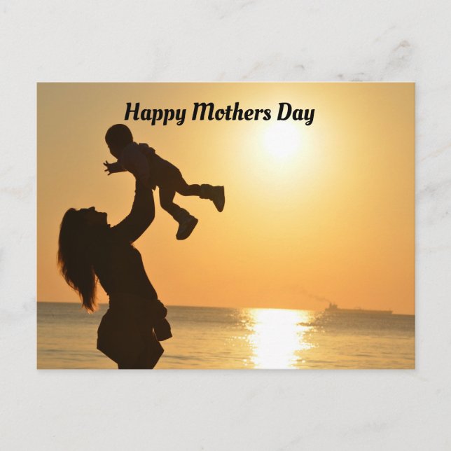 Postal feliz día de las madres (Anverso)