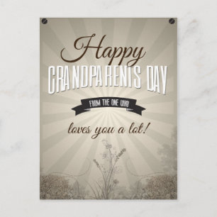 Postal Feliz día de los abuelos