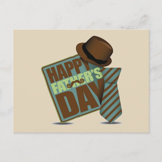 Postal Feliz Día de los Padres (Anverso)