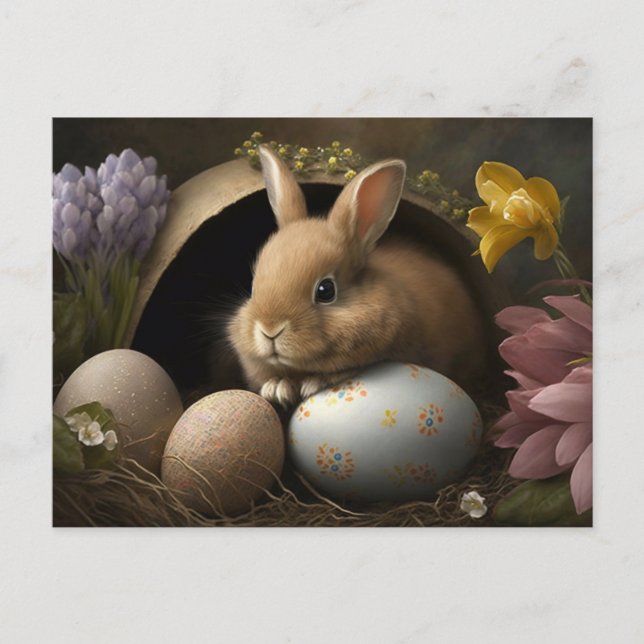 Postal Feliz Día de Pascua PostCard (Anverso)