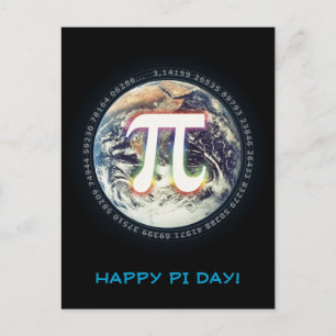 Postal Feliz Día De Pi   Celebrar