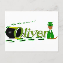 Feliz Día de San Patricio, Oliver Cube