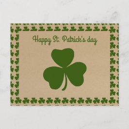 Postal Feliz Día de San Patricio - Patrocinador de Irland