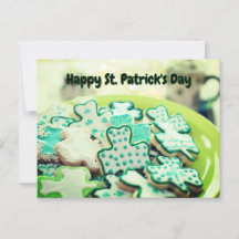 Feliz Día de San Patricio por las galletas de los