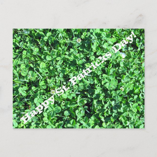 Postal ¡Feliz Día de San Patrón! (Anverso)