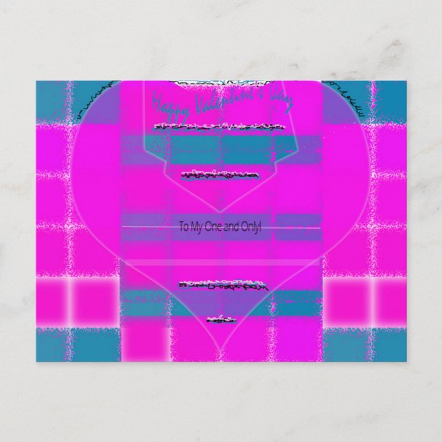 Postal Feliz Día de San Valentín (Anverso)