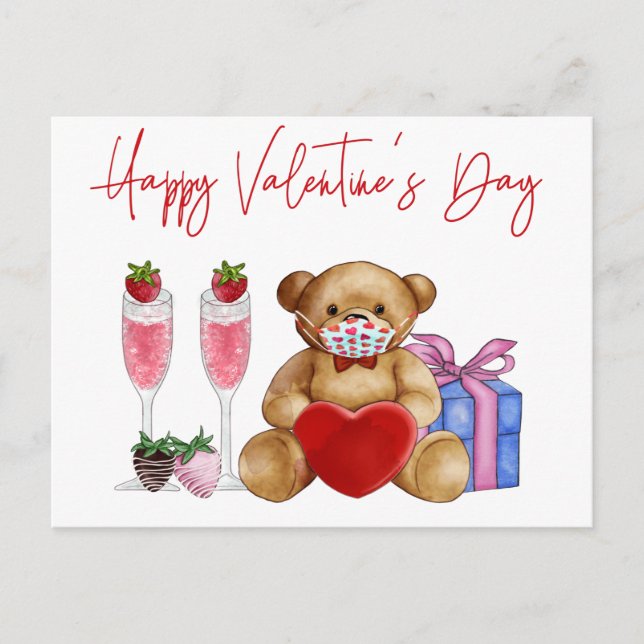 Postal Feliz Día de San Valentín 2021 (Anverso)