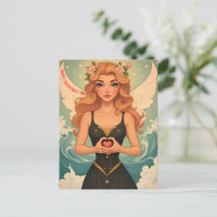 Feliz Día de San Valentín al Chica Angel personali