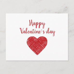 Postal Feliz Día de San Valentín. Decretos de amor en el 