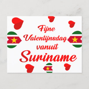 Postal Feliz Día de San Valentín desde Surinam