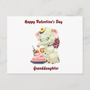 Postal Feliz día de San Valentín Nieta