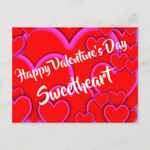 Postal Feliz día de San Valentín Querido Romántico