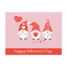 Feliz Día de San Valentín se vuelve rosado rojo