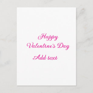 Postal Feliz día de San Valentín texto nombre mensaje ros