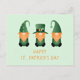 Postal Feliz Día de Santa Patrocinadores Gnomes Naranja v