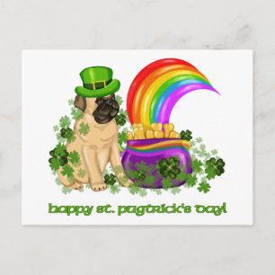 Postal Feliz Día de St. Pugtrick