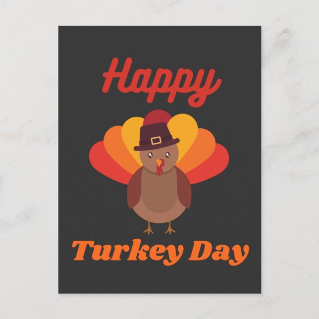 Postal Feliz Día de Turquía (Anverso)