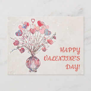 POSTAL FELIZ DÍA DE VALENTINE