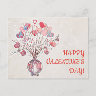 POSTAL FELIZ DÍA DE VALENTINE