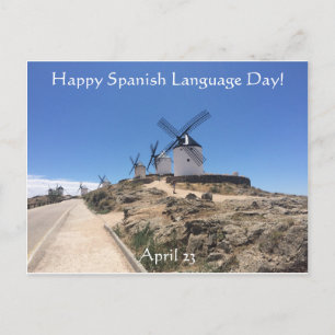 Postal ¡Feliz Día del Español!