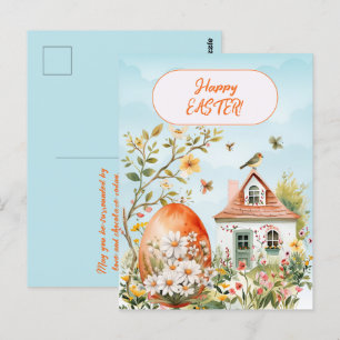 Postal Feliz Día del Huevo de Pascua Gigante
