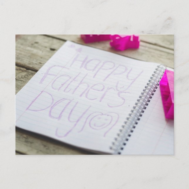 Postal Feliz Día del Padre (Anverso)