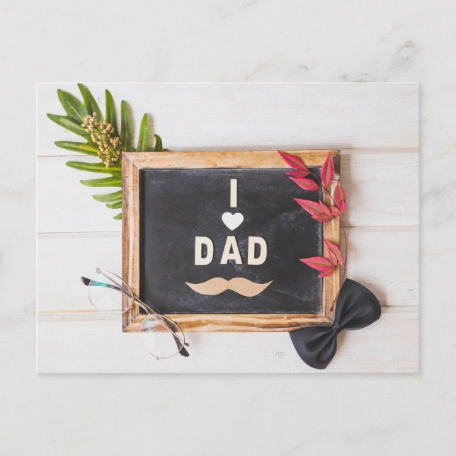 Postal Feliz Día del Padre (Anverso)