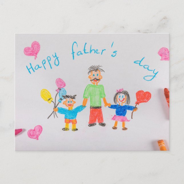 Postal Feliz Día del Padre (Anverso)