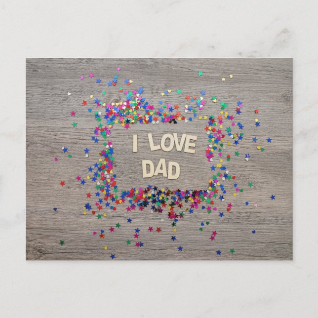 Postal Feliz Día del Padre (Anverso)