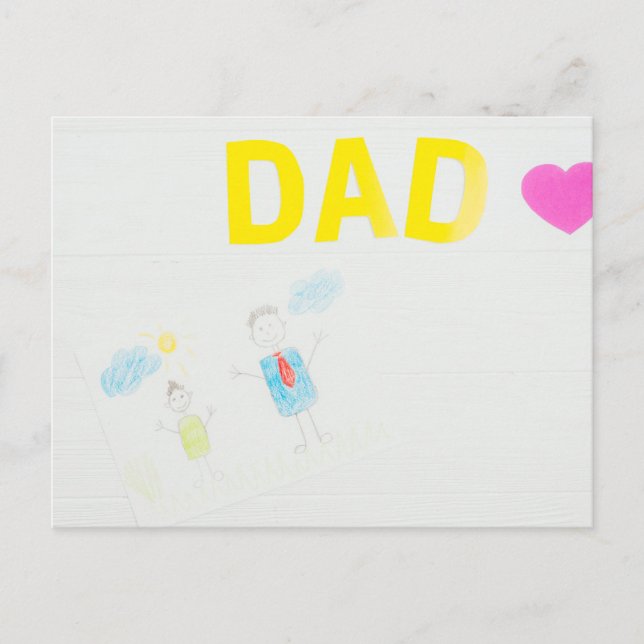 Postal Feliz Día del Padre (Anverso)