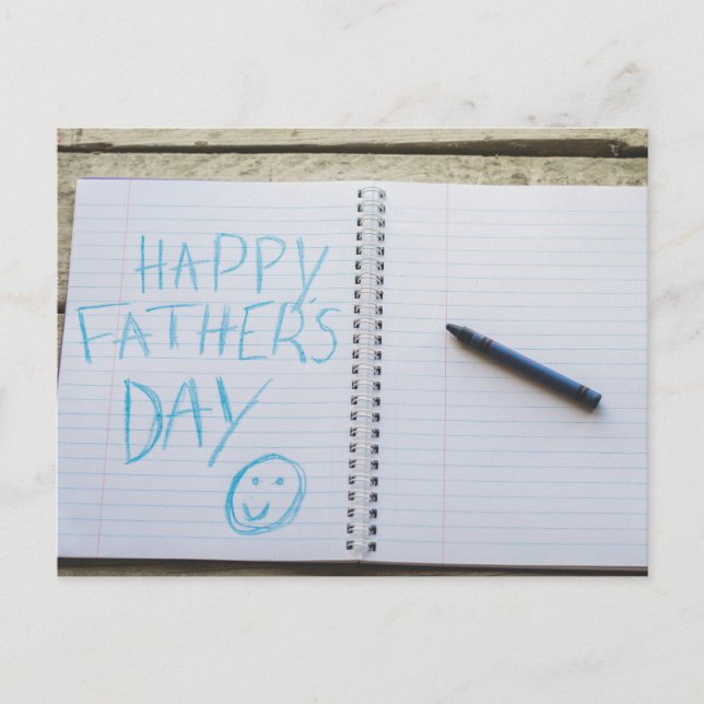 Postal Feliz Día del Padre (Anverso)