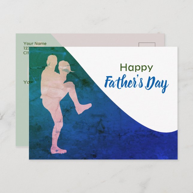 Postal - Feliz Día del Padre (Anverso / Reverso)