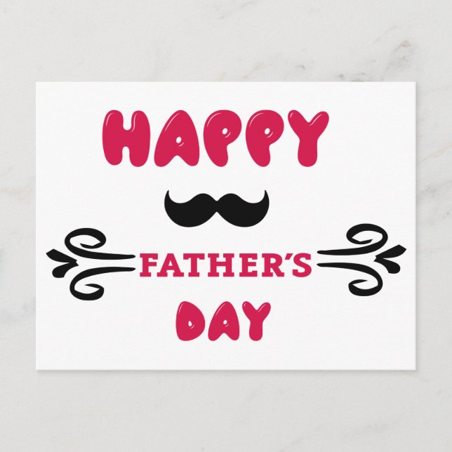 Postal Feliz Día del Padre (Anverso)