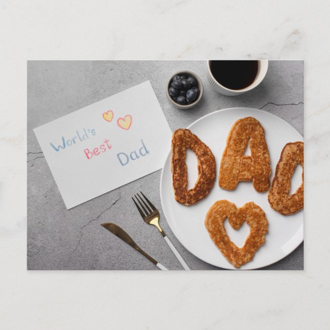 Postal Feliz Día del Padre (Anverso)